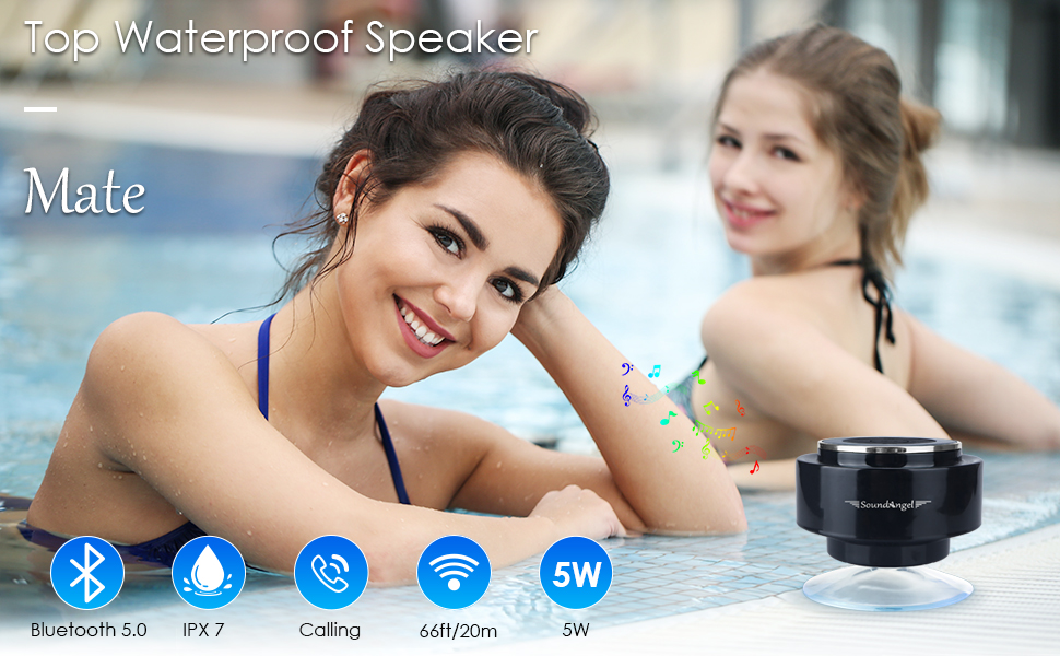 soundangel mate shower bluetooh speaker
