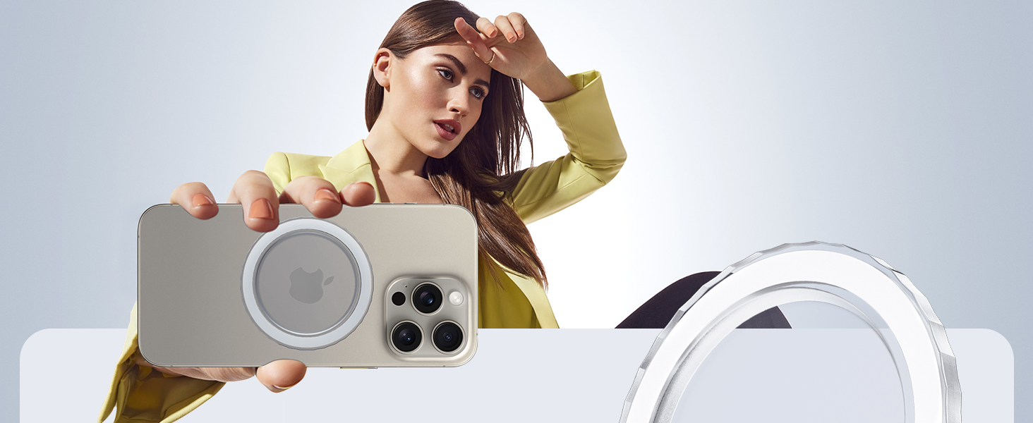 imluckies Magnetic Base for PopSocket Grips and MagSafe Case