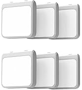 Solatec Plug-in Led Night Light with Auto Dusk to Dawn Sensor,Adjustable Brightness and Color, Wa...