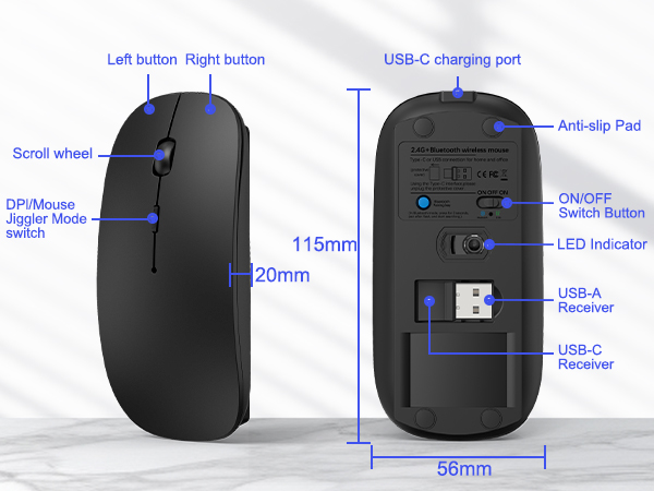Portable Travel Mouse