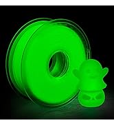 3D Printer Filament, PLA Filament Glow in The Dark, 1.75mm Dimensional Accuracy +/- 0.03 mm, 1 kg...