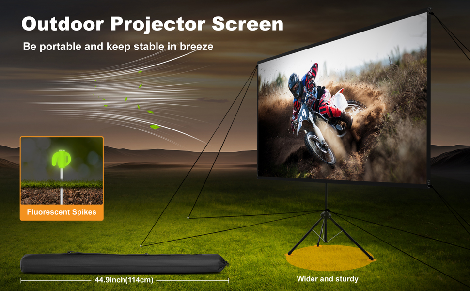 projector screen 60 inch