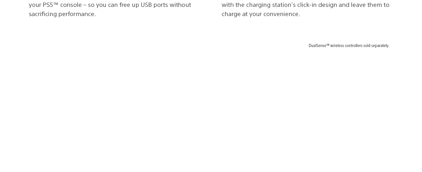 DualSense Charging Station, PlayStation5, PS5