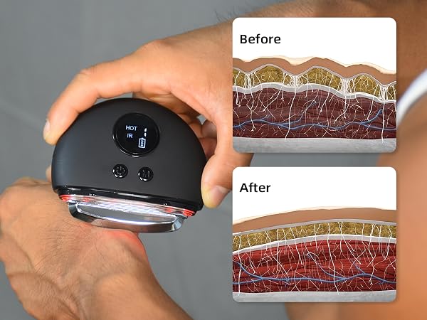 It can reach much deeper into the muscles for relaxation