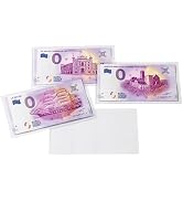 LIGHTHOUSE - Clear Top-Loading Currency Sleeve for Banknotes up to 5 1/2" x 3 1/8" - Pack of 50 (...