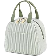 Bluboon Lunch Bag for Women Men Cute Corduroy Lunch Tote Bags Reusable Insulated Lunch Box Large ...