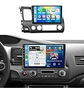 4G+64G Car Radio Stereo for Honda Civic 2006-2011 10.1inch IPS Touch Screen/Android 15/Wireless C...