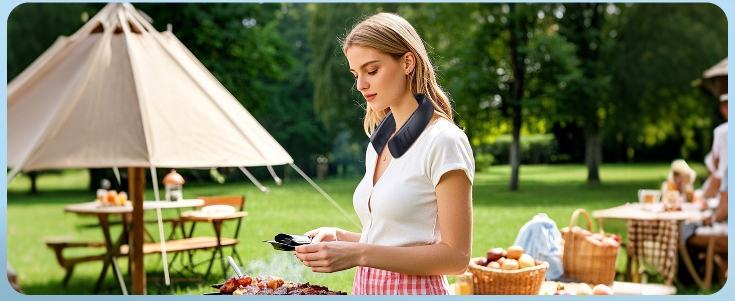 neck fan rechargable portable neck fan foldable neck fan personal fan neck fans that blow cold air