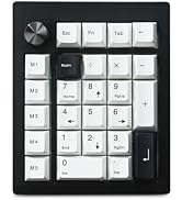 FKZ GMK26 Mechanical Numpad,Gasket QMK/VIA Macro Numeric Keypad Hot Swap Wireless 2.4G/BT5.0/Wire...