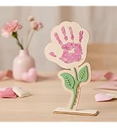 Mother’s Day Handprint Flower Decor – Mother Daughter Gift, Mothers Day Gifts for Mom, Best Prese...