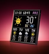 Divoom Pixoo-64 - WiFi Pixel Cloud Digital Frame with APP Control,64 X 64 LED Panel Display Frame...