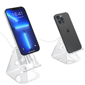 clear phone stand