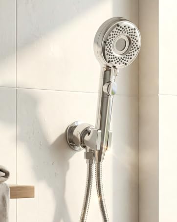 Handheld Shower Head with 5 Spray Modes and Detachable Power Wash