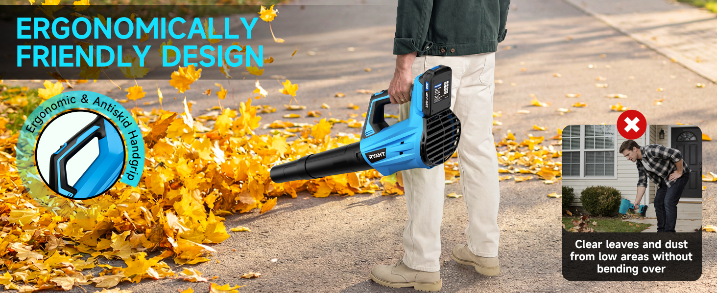 Lightweight leaf blower
