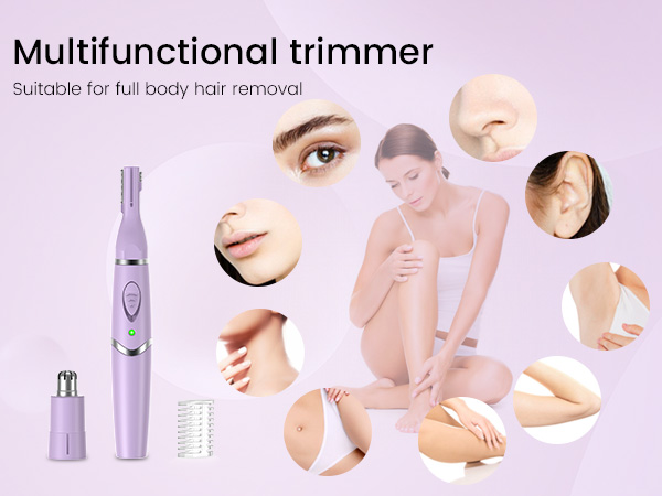 nose hair trimmer for women men eyebrow trimmer