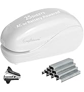 Craftinova Electric Stapler,Including 2000 Staples and 1 Staple Remover, Suitable for Palm Size a...