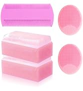 Cradle Cap Brush for Babies, 5Pcs Cradle Cap Treatment Set with Soft Bristle Brushes Silicone Scr...