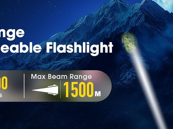 LED Rechargeable Flashlight