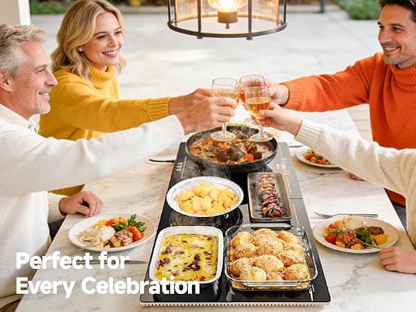 warming trays for buffets party warming mat for food