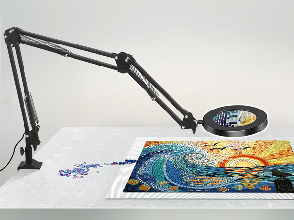 magnifying lamps for crafts