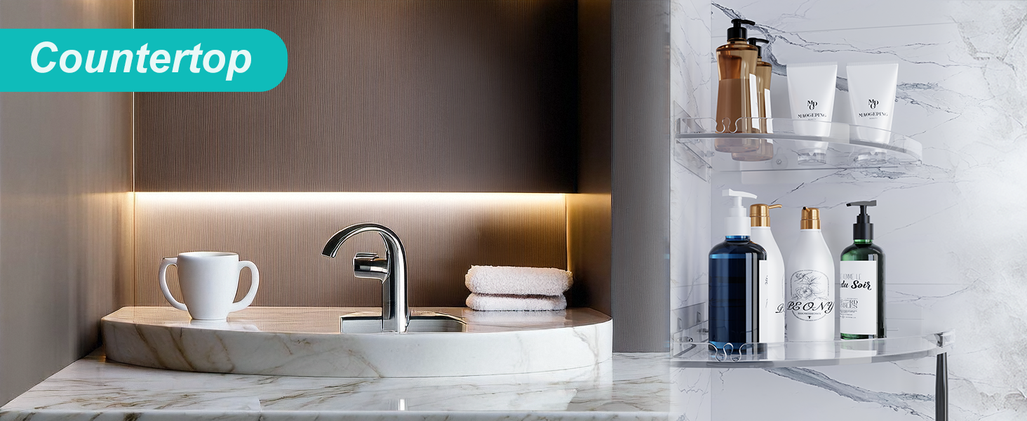 Acrylic Shower Shelves