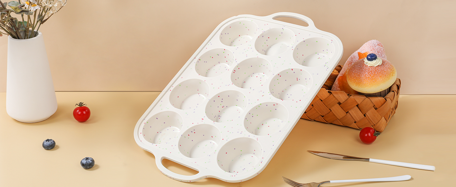 silicone muffin pan