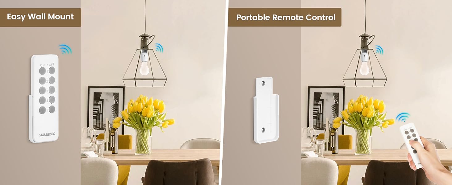 remote control lamp socket