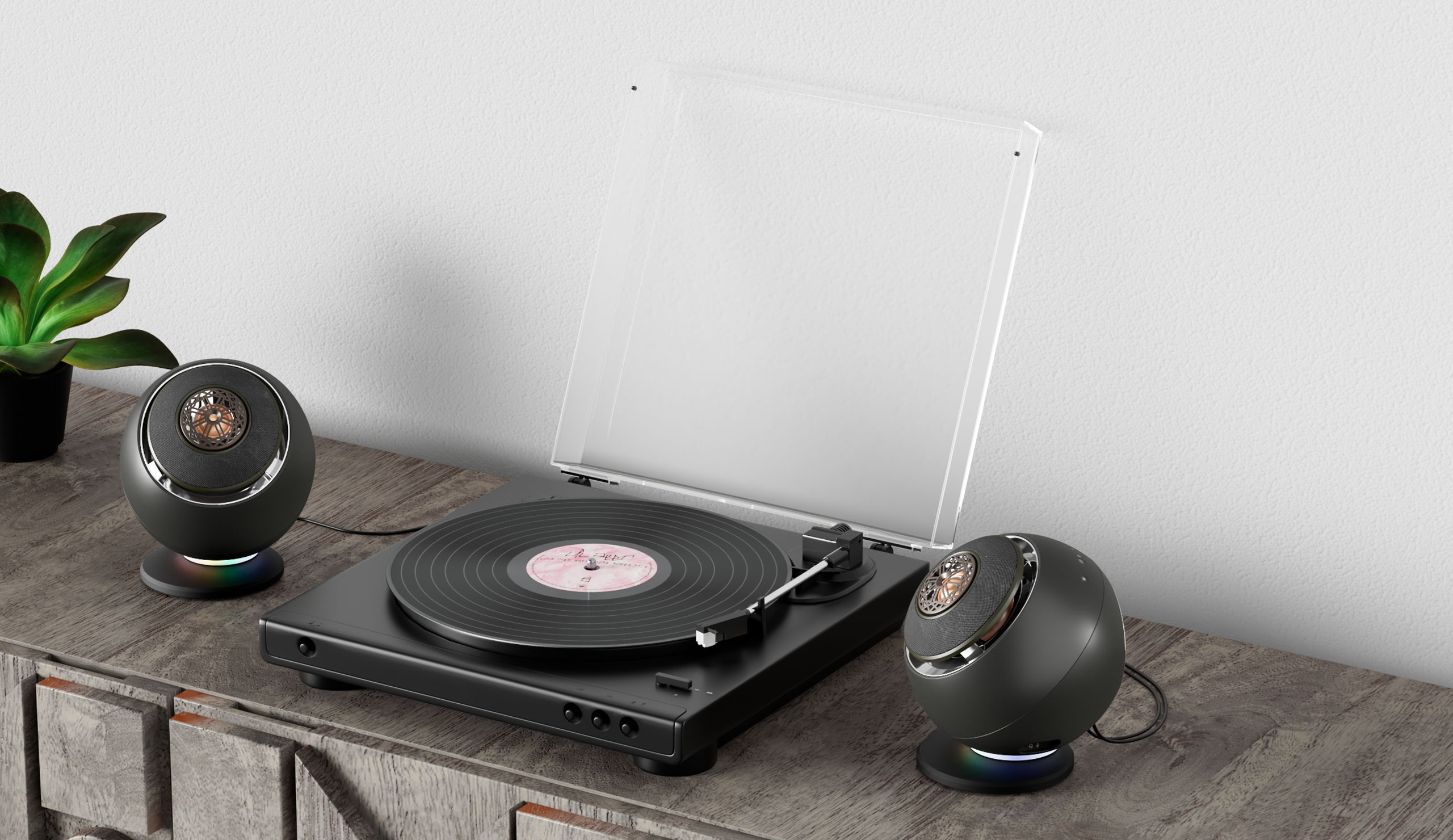 Creative Pebble Nova Premium 2.0 USB-C Speakers with Coaxial Drivers