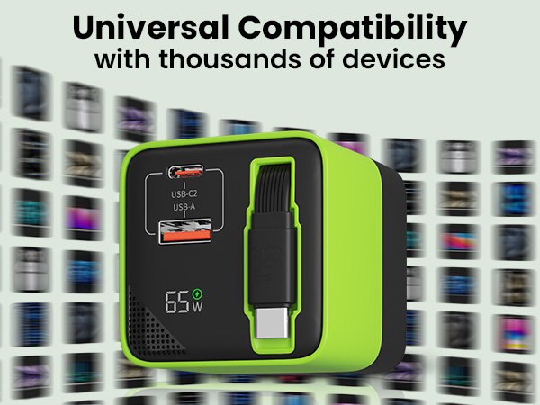 Universal Compatibility with thousands of devices