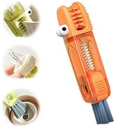 3 in 1 Cup Lid Cleaning Brush, 2024 Multifunctional Crevice Portable Cup Lid Cleaning Brush for B...