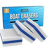 Premium Boat Scuff Erasers, Boating Accessories for Cleaning, Gift for Pontoon, Fishing, Jon Boat...