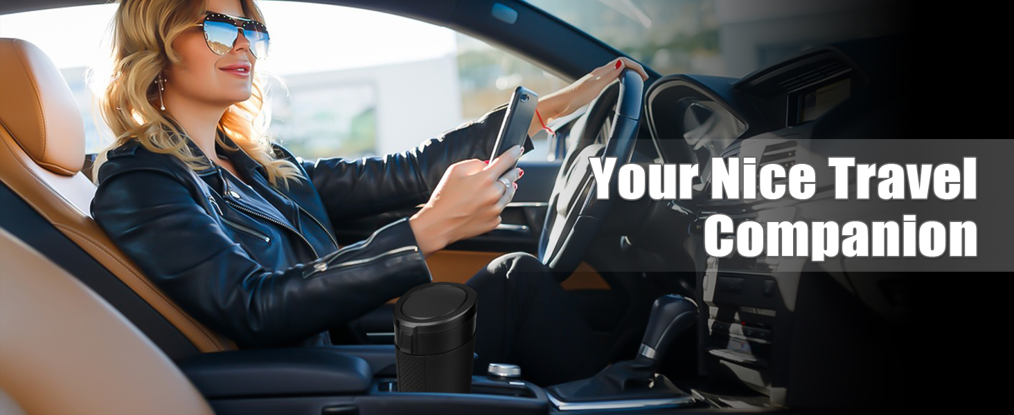 car trash can