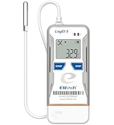 Elitech USB Digital Data Logger Temperature Humidity External Probe Reusable Recorder with Shadow...