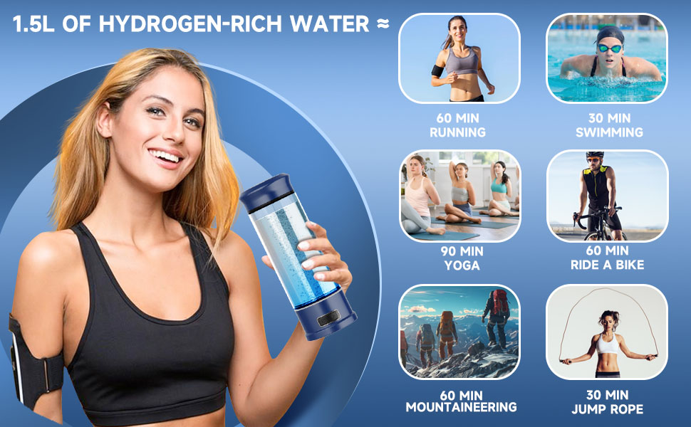 hydrogen water hydrohealth hydrogen water bottle hydrogen water bottles hydrogen bottle hydroh