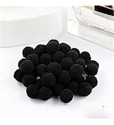 500 Pcs 1 CM/0.39 Inch Pom Poms Small Fluffy Pompom Balls Multicolor Fuzzy Puff Balls Decoration ...