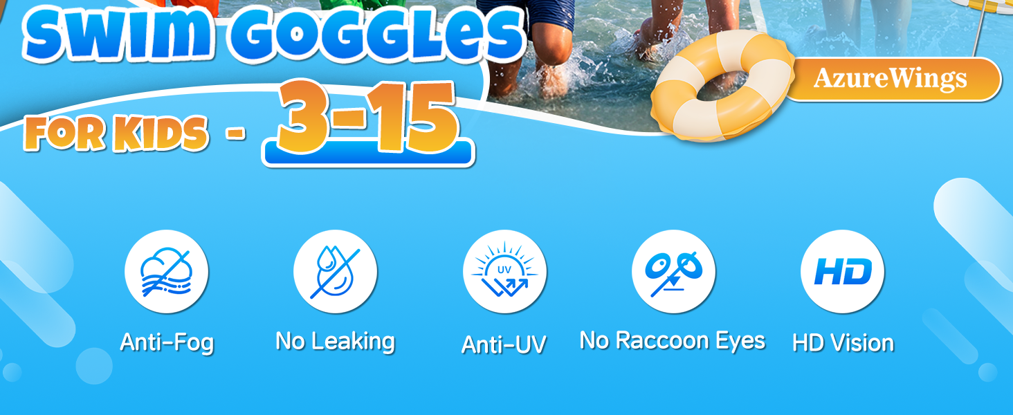 kids swimming goggles