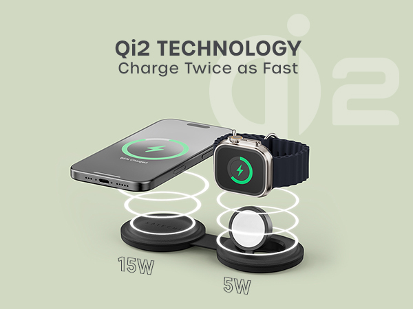 OntheGo 2-in-1 Wireless Charger
