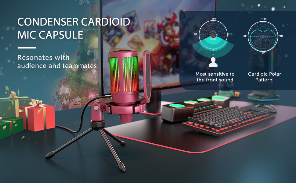 condenser cardioid microphone