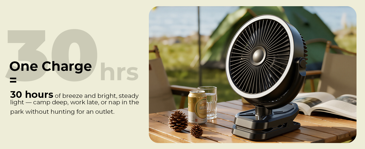 rechargeable fan