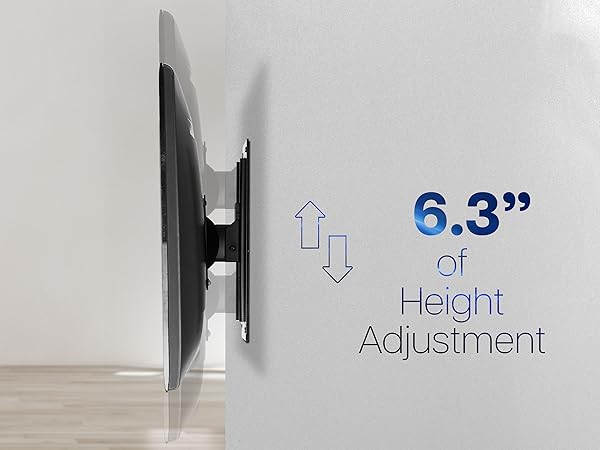 Single Monitor Wall Mount for Standing Workstations