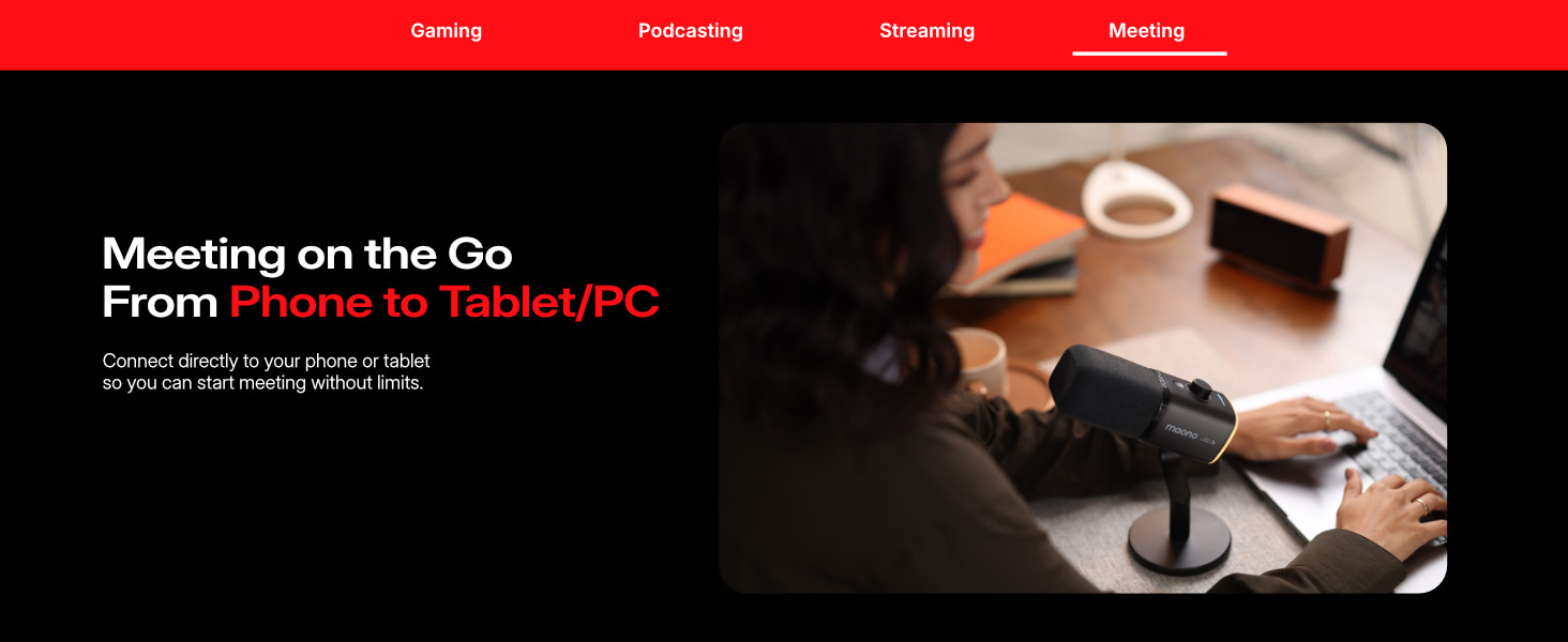 wireless microphone for zoom meeting-