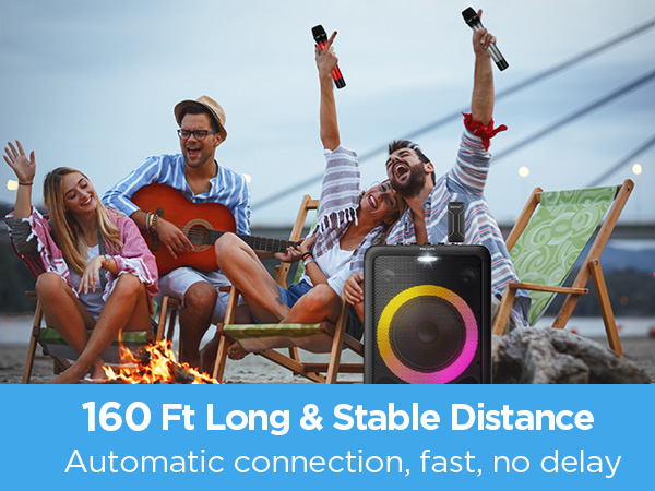 bluetooth wireless handheld portable karaoke dynamic microfonos inalambricos microphone