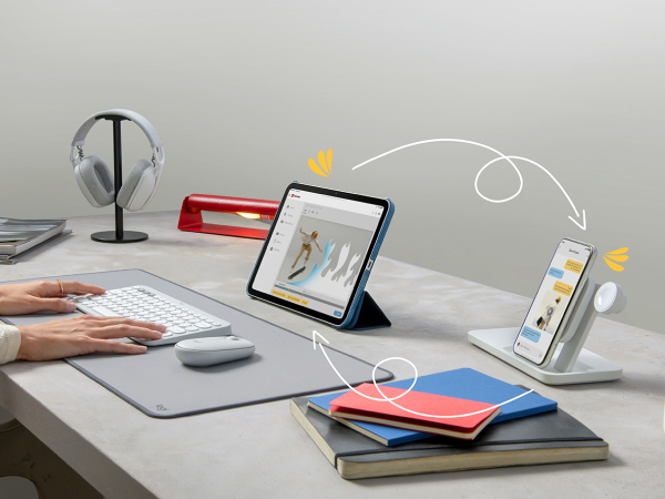 pebble combo 2 for mac wireless keyboard and mouse bundle