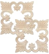 Semetall 2PCS Ceiling Medallion Decorative Ceiling Fan Medallion Home Lighting Ceiling Medallion ...