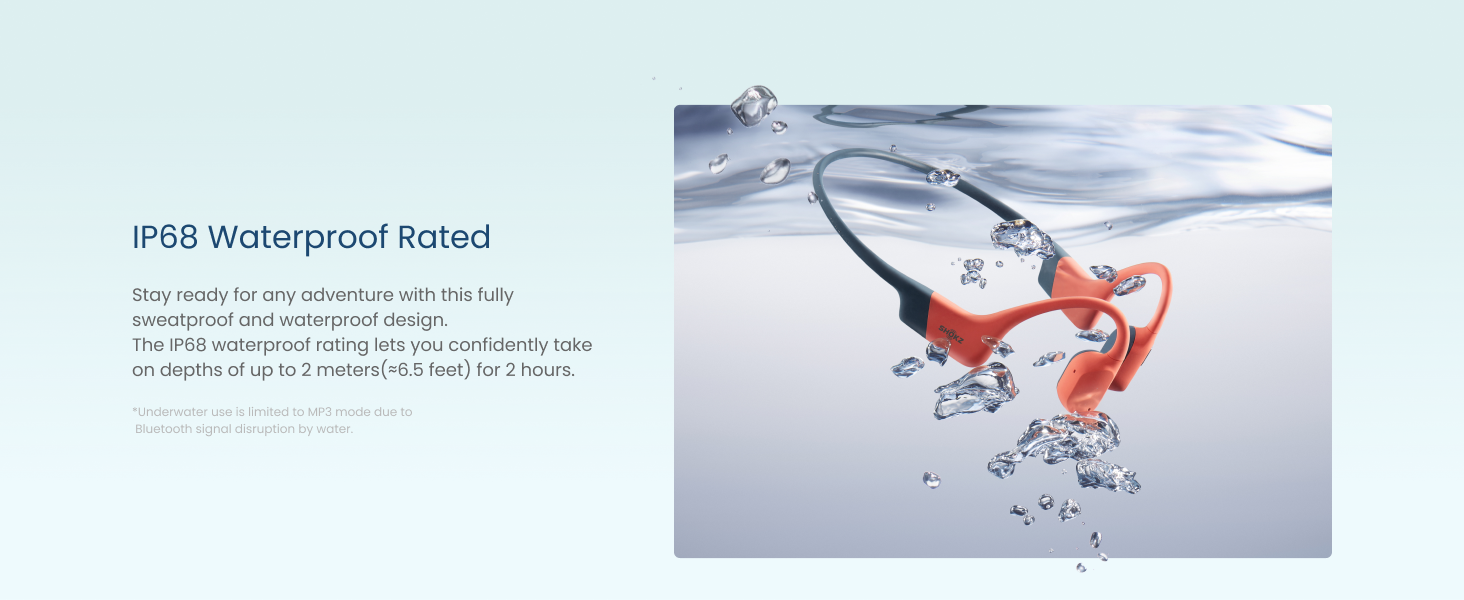 openswim pro IP68 waterproof