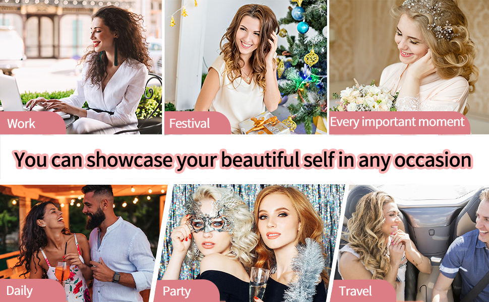 You can showcase your beautiful self in any occasion