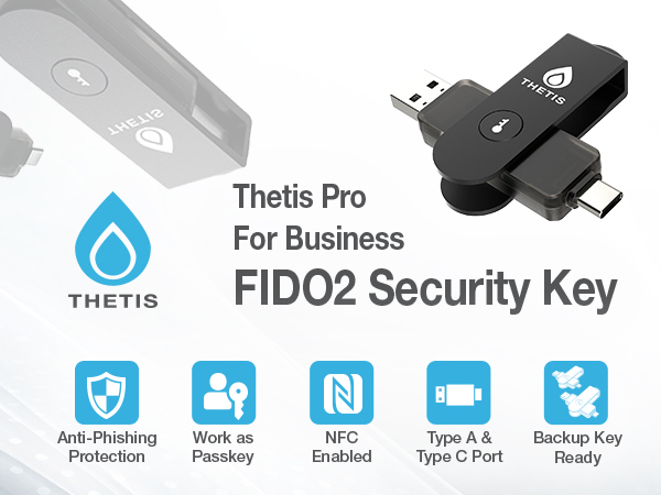 Thetis Pro For Business - 2pk+10pk - FIDO2 Security Key - A+001app