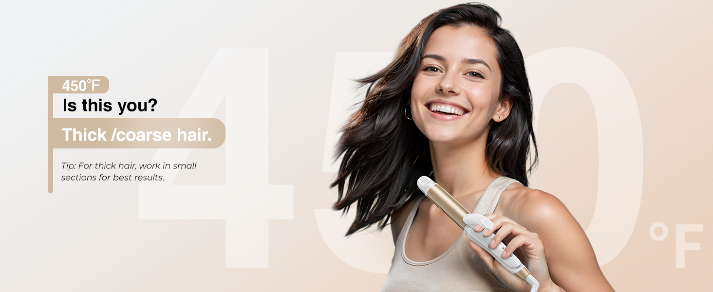 450°F fixed heat setting 