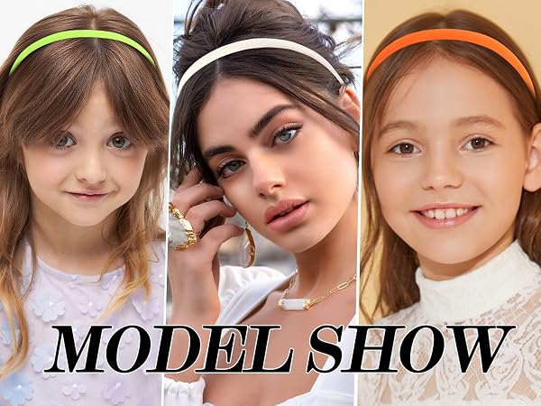 Thin Headbands For Women Girls