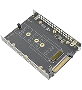 LetLinkSo PCIe 5.0 U.2 to M.2 Adapter, SFF-8639 to M2 NVMe SSD Card